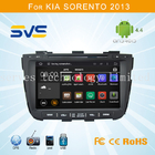 Android 4.4 car dvd player GPS navigation for KIA Sorento 2013 8" touch screen 3G wifi dvr
